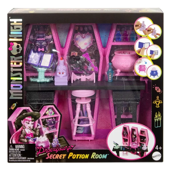 Monster High Draculaura'nın Gizli İksirler Odası JBF15 - Görsel 7