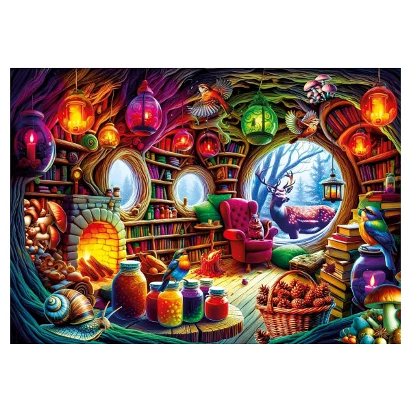 KS Games Mystical House In The Forest 1000 Parça Puzzle 20826 - Görsel 2