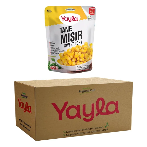 Yayla 220 gr Haşlanmış Tane Mısır - Görsel 6