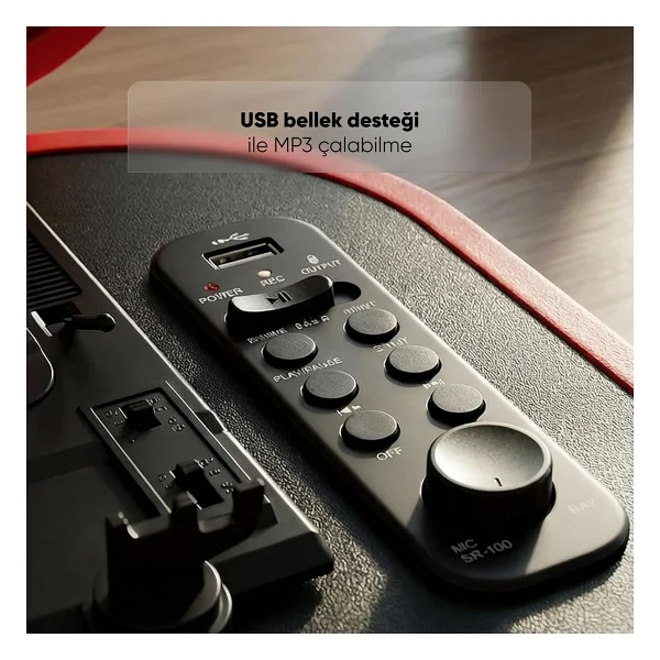 Mikado Nostalgia MN-101 Çantalı Pikap - Görsel 5