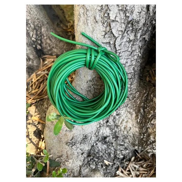 Aymen Çiçekçilik Fidan Bağlama Ipi 10 Metre - 3 Mm Sera Ipi Elastik Fide Bağlama Lastiği Bağ Dal Bitki Bağlama Ipi 10 Metre - Görsel 2