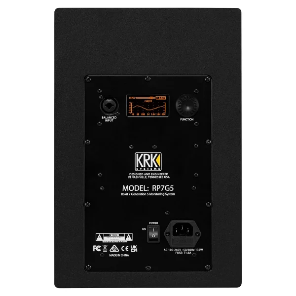 KRK RP7 G5 7 inç Stüdyo Monitörü - Görsel 4
