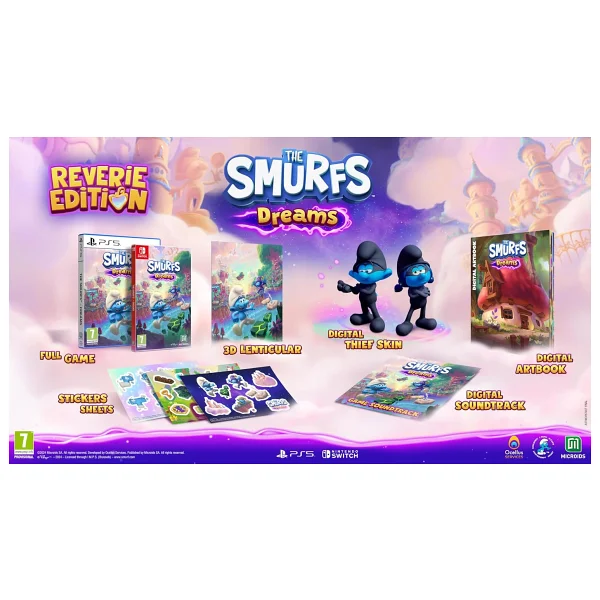 The Smurfs Dreams Reverie Edition PS5 Oyunu - Görsel 2