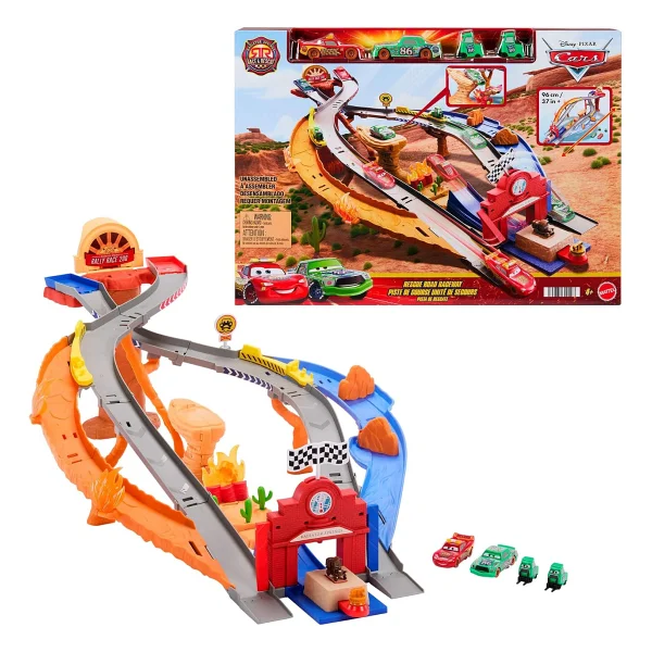 Disney Cars Radiator Springs Yarış ve Kurtarma Pisti Oyun Seti JFL57 - Görsel 3