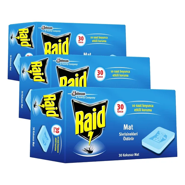 Raid Elektro Mat Kokusuz Tablet 30'lu - Görsel 5