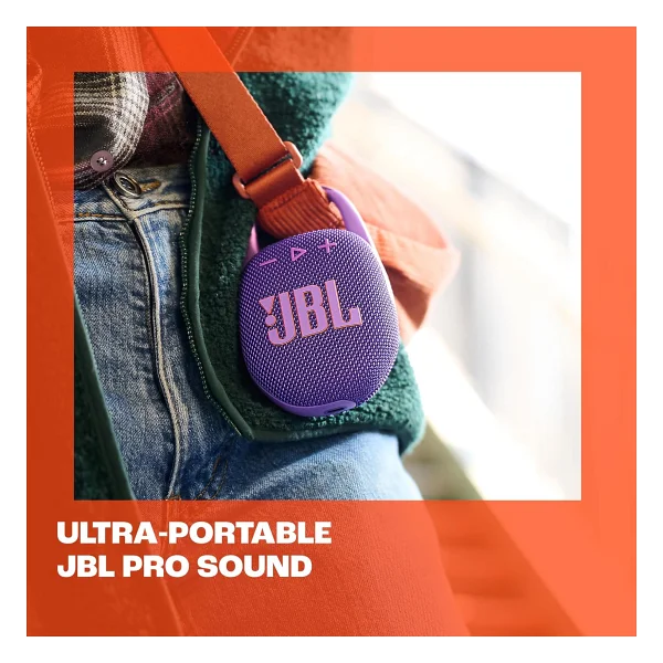 JBL Clip 5 Beyaz Bluetooth Hoparlör - Görsel 4