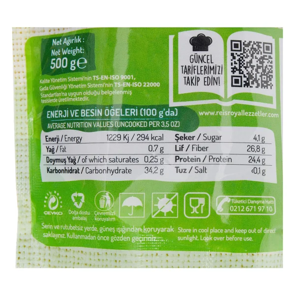 Reis Maş Fasulye 500 gr - Görsel 2