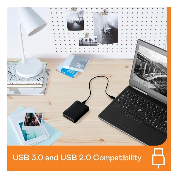 Western Digital Elements WDBU6Y0020BBK USB 3.0 2.5" 2 TB Harici Harddisk - Görsel 6