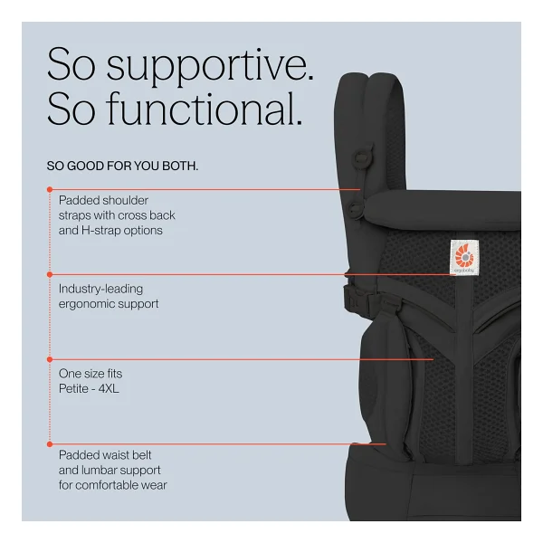 Ergobaby Omni Classic Mesh Kanguru - Görsel 4
