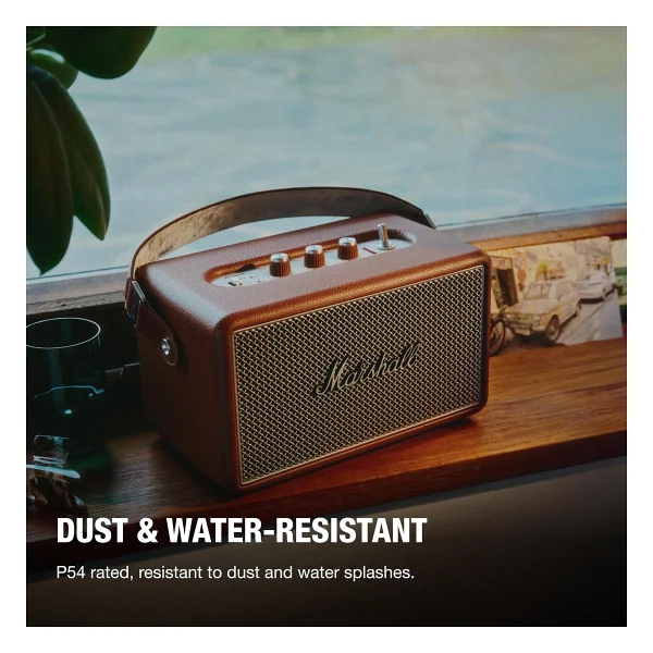 Marshall Kilburn III Kahverengi Bluetooth Hoparlör - Görsel 4
