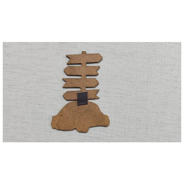 Buzdolabı Magneti Vosvos Çal Yönleri 10x6CM - Görsel 2
