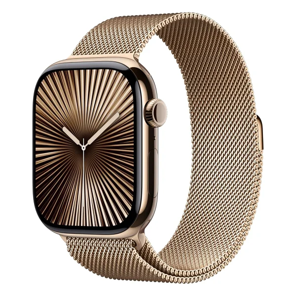 Apple Watch Series 10 GPS + Cellular 46mm Titanyum Kasa Spor Kordon Akıllı Saat - Görsel 8