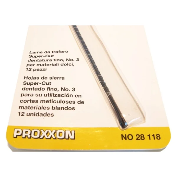 Proxxon 28118 12'li Hassas Kesim Kıl Testere - Görsel 2