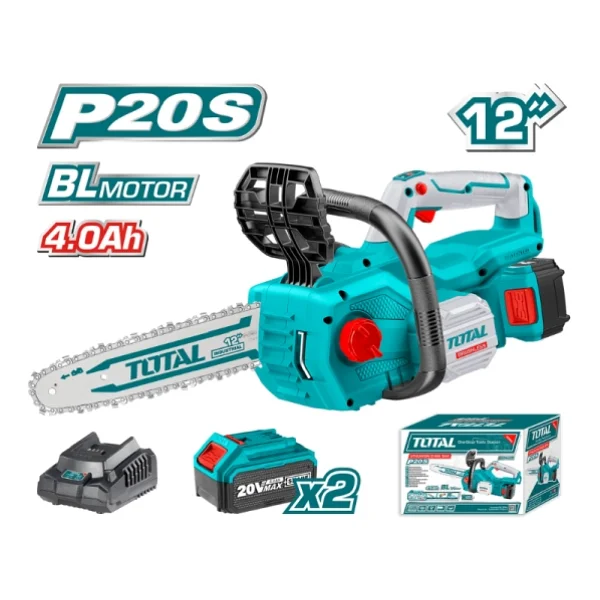 Total TGSLI201286 20V 4.0 Ah Lı-Ion Akülü Zincirli Testere - Görsel 4
