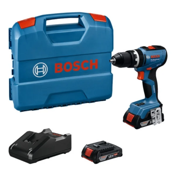 Bosch GSB 18V-65 Çift Akülü 2 Ah Darbeli Matkap - Görsel 2