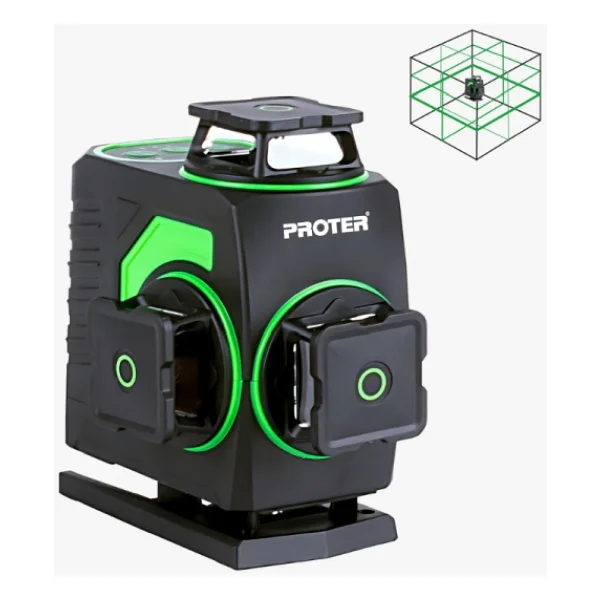 Proter PL 460 LS Çift Akülü Yeşil Lazer Hizalama - Görsel 3