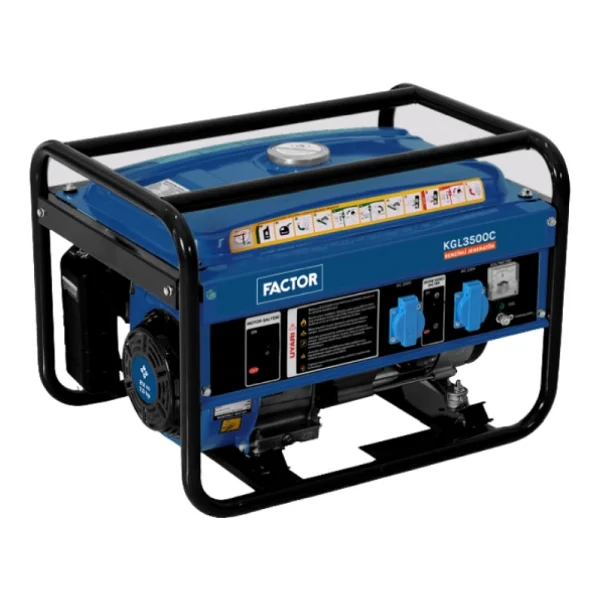 Factor KGL3500C 3.5 kVa İpli Benzinli Jeneratör - Görsel 4