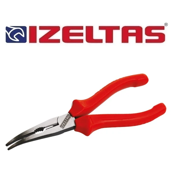 İzeltaş 3225 Opak Seri 180 mm Eğri Uçlu Uzun Kargaburun - Görsel 3