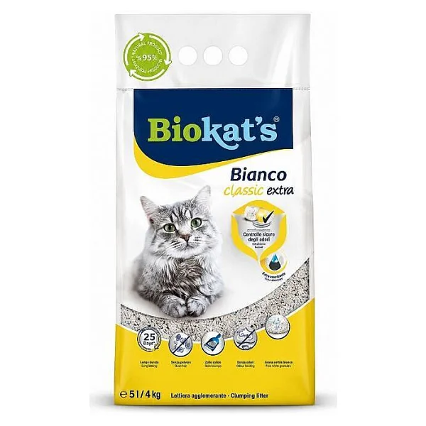 Biokat's Bianco Extra Classic 5 lt - Görsel 4