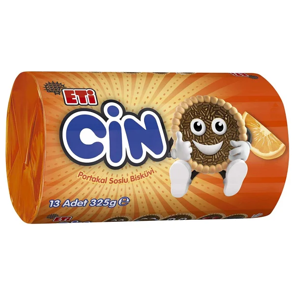Eti Cin Portakallı Bisküvi 325 gr - Görsel 6