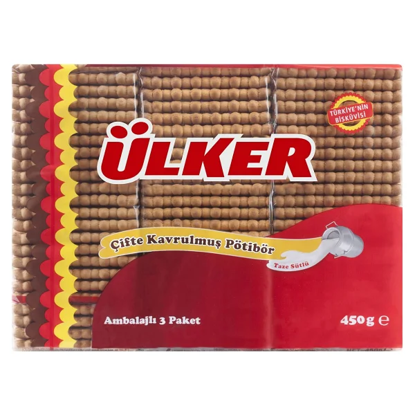 Ülker Pötibör Çifte Kavrulmuş Bisküvi 450 gr - Görsel 3
