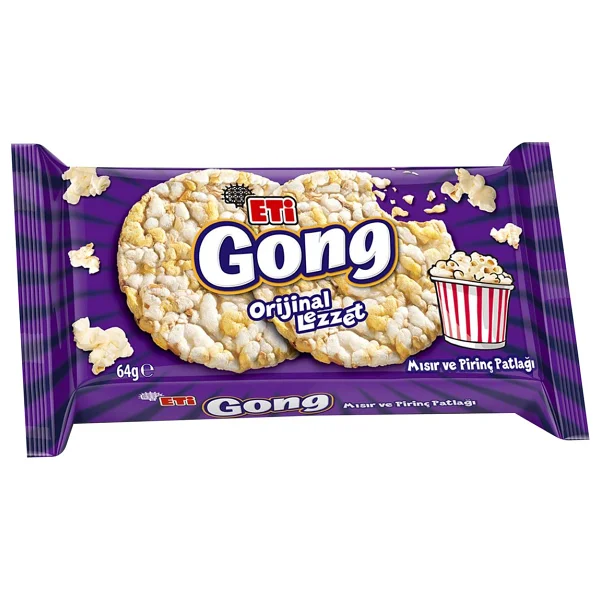 Eti Gong Mısır ve Pirinç Patlağı 64 gr - Görsel 2