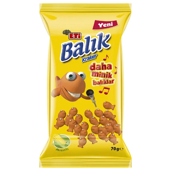 Eti Mısırlı Balık Kraker 70 gr - Görsel 2