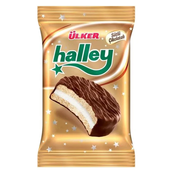 Ülker Halley Çikolata Kaplı Bisküvi 30 gr - Görsel 2