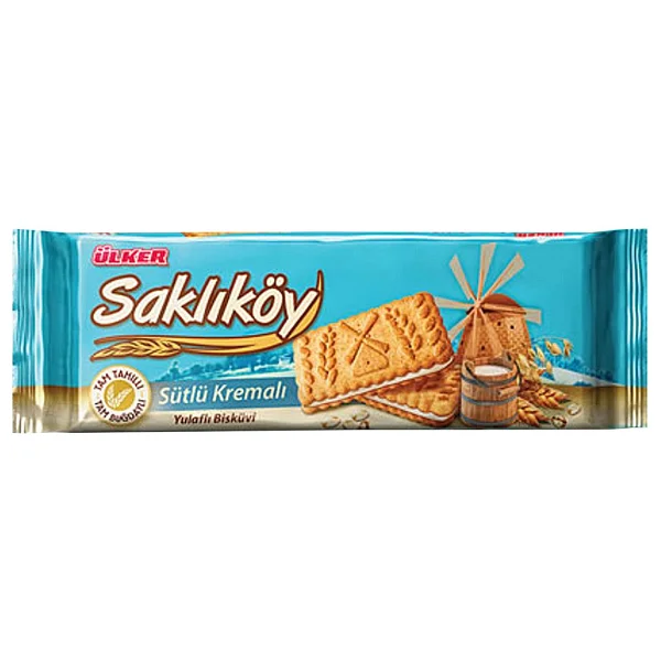 Ülker Saklıköy Sütlü Kremalı Bisküvi 100 gr - Görsel 3