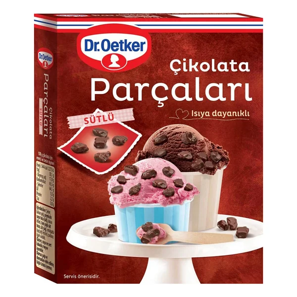 Dr. Oetker 70 gr Sütlü Çikolata Parçaları - Görsel 6