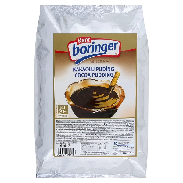 Kent Boringer Kakaolu Puding 3 kg - Görsel 2