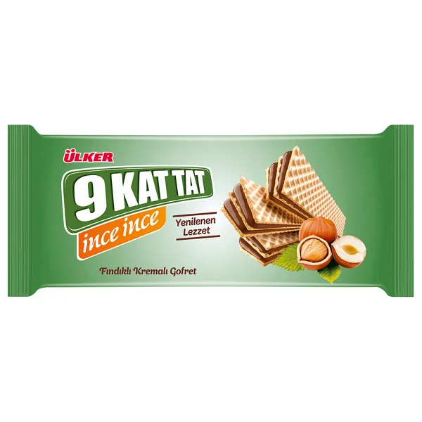 Ülker 9 Kat Tat İnce Fındıklı 114 gr Gofret - Görsel 3