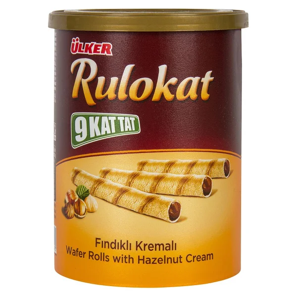Ülker 9 Kat Rulokat Fındıklı Gofret 170 gr - Görsel 4