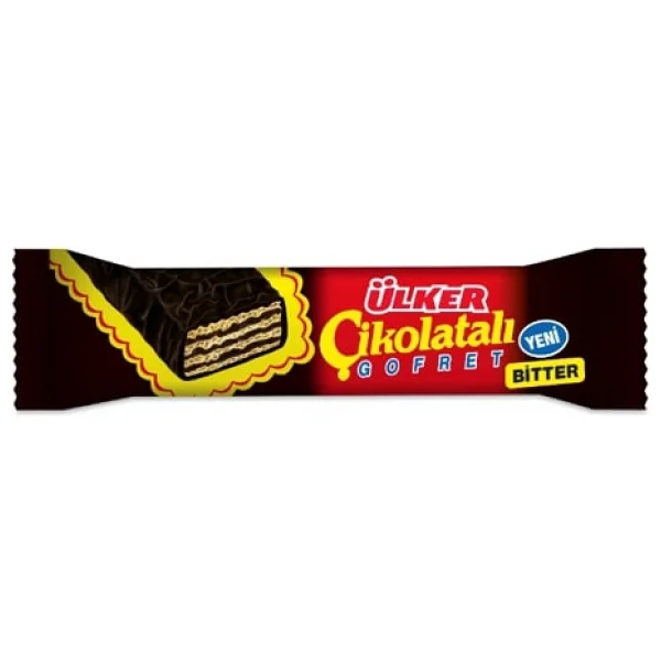 Ülker Bitter Çikolatalı Gofret 36 gr - Görsel 4