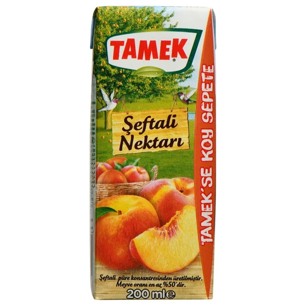 Tamek Meyve Nektarı 200 ml - Görsel 2