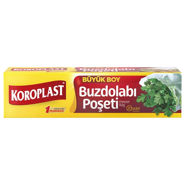 Koroplast Büyük Boy Buzdolabı Poşeti 20'li - Görsel 3