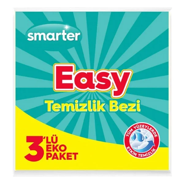 Smarter Easy Temizlik Bezi 3'lü - Görsel 5