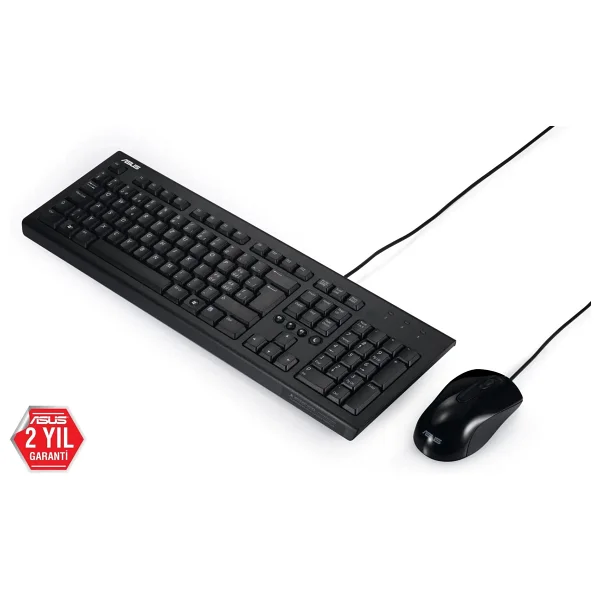Asus U2000 Q Kablolu Klavye Mouse Seti - Görsel 6