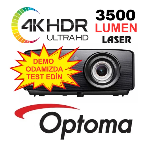 Optoma Photon Beam PK52 3500 Lümen Lazer 4K Projeksiyon Cihazı - Görsel 5