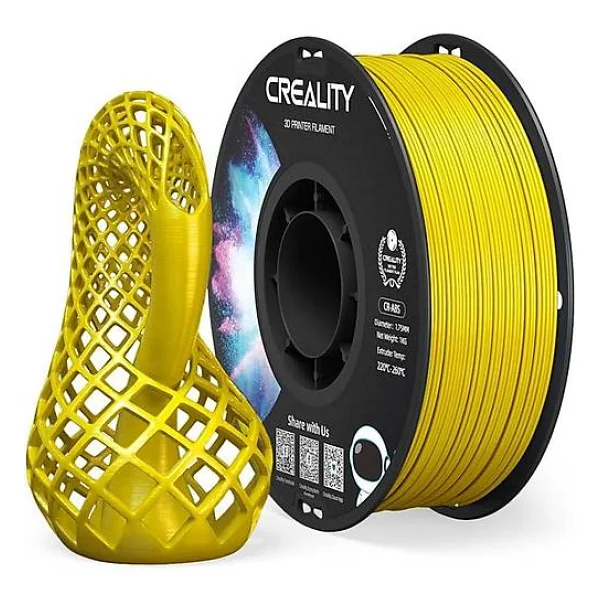 Creality CR-ABS 1.75 mm 1 kg Sarı Filament - Görsel 5