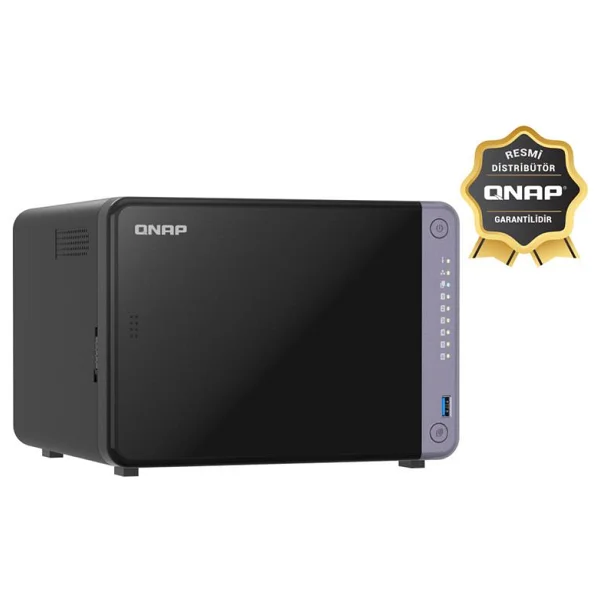 Qnap TS-632X 4 GB 6 Yuvalı 250 TB Destekli NAS Depolama Ünitesi - Görsel 2