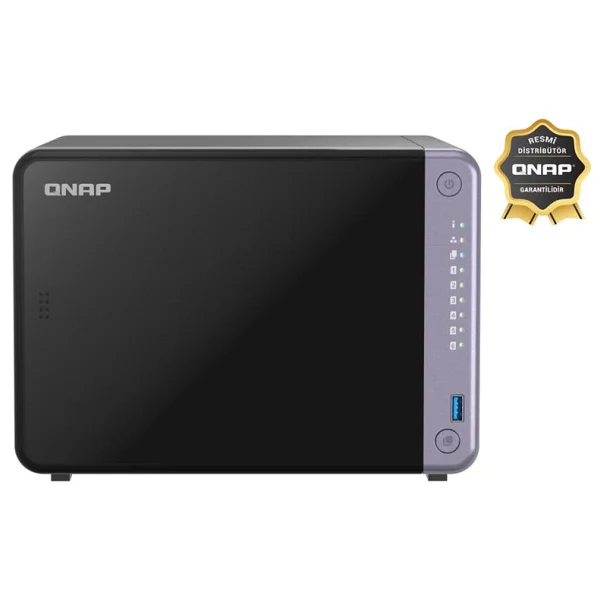 Qnap TS-632X 4 GB 6 Yuvalı 250 TB Destekli NAS Depolama Ünitesi - Görsel 3