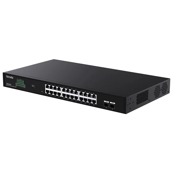 Tenda TEG2226F 24 Port 10/100/1000 2 X SFP Yonetilebilir Desktop Switch - Görsel 2