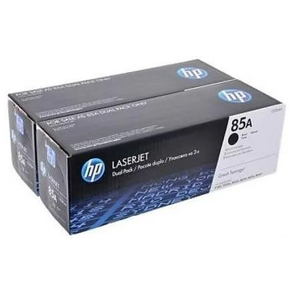 HP 85A CE285AF Siyah 2'li Toner - Görsel 2