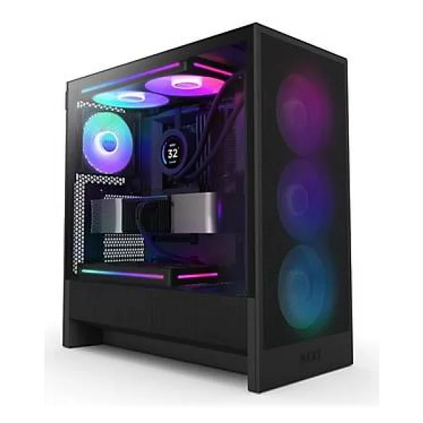 NZXT H5 Flow RGB 2024 Fanlı E-ATX Oyuncu kasası - Görsel 2