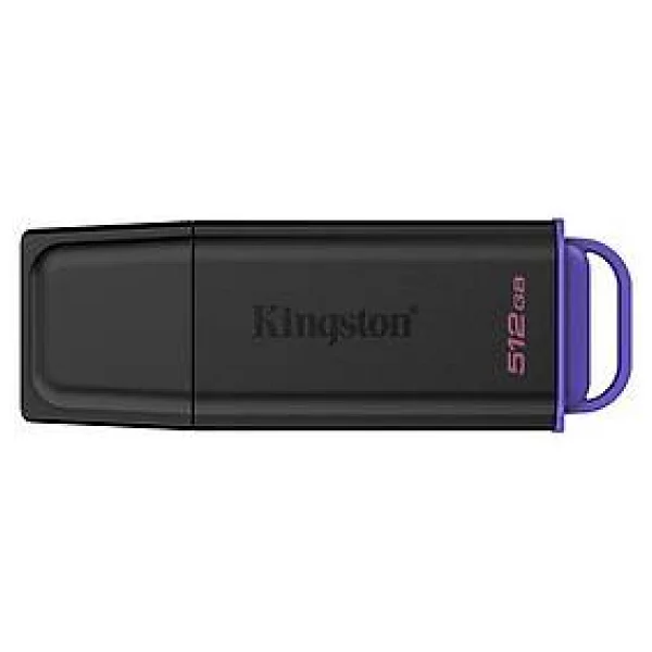 Kingston 512GB Portable USB 3.2 Gen 1 Datatraveler Exodia Black/purple - Görsel 2