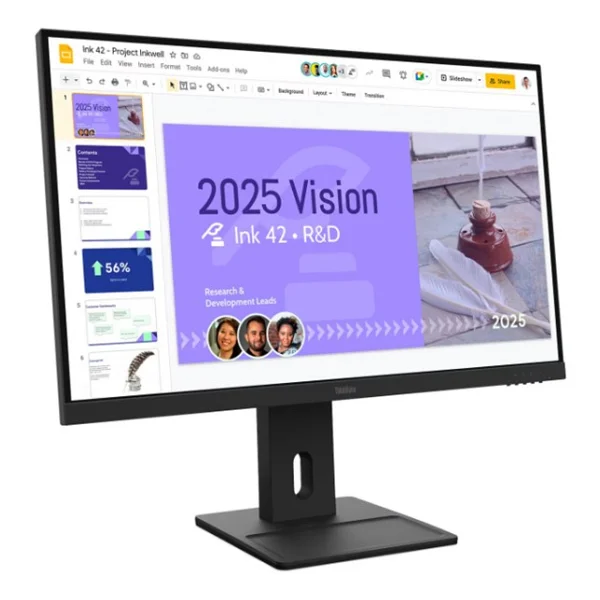 Lenovo ThinkVision E27Q-40 64BDGAT4TK 27'' 4 ms 2K Pivot IPS 100 Hz Monitör - Görsel 3