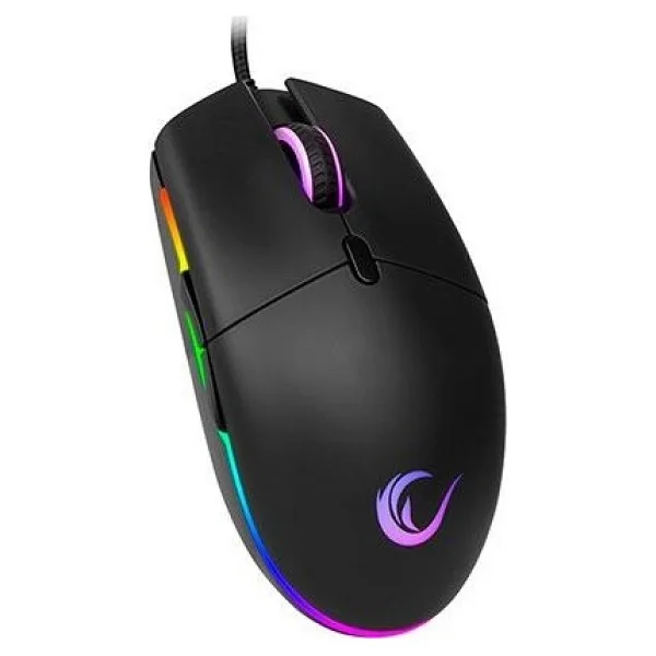 Rampage SMX-R63 GLORY RGB Makrolu Ergonomik Optik Kablolu Oyuncu Mouse - Görsel 2
