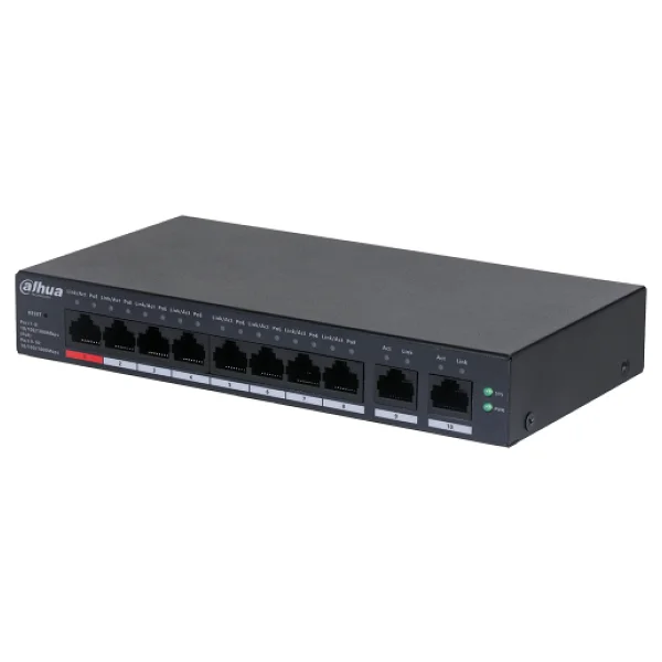 Dahua CS4010-8GT-110 8 Port 10/100/1000 Mbps Gigabit Switch - Görsel 3