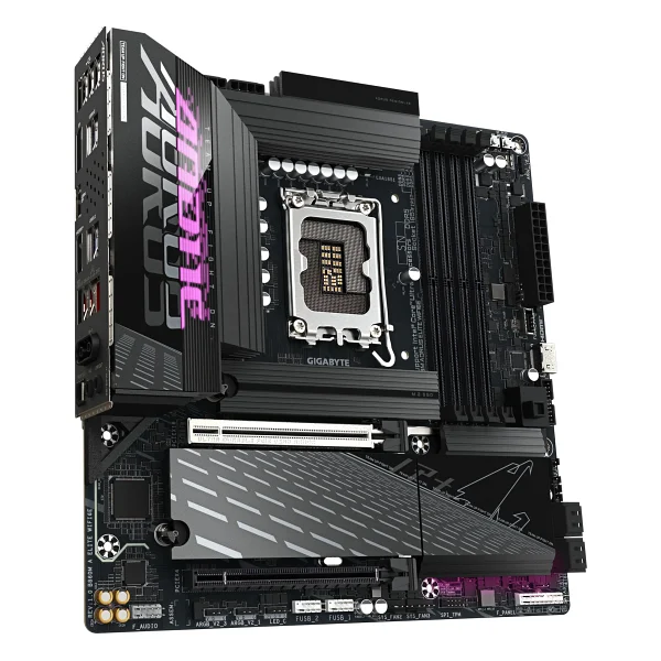 Gigabyte B860M Aorus Elite WIFI6E Intel LGA1851 DDR5 Micro ATX Anakart - Görsel 3